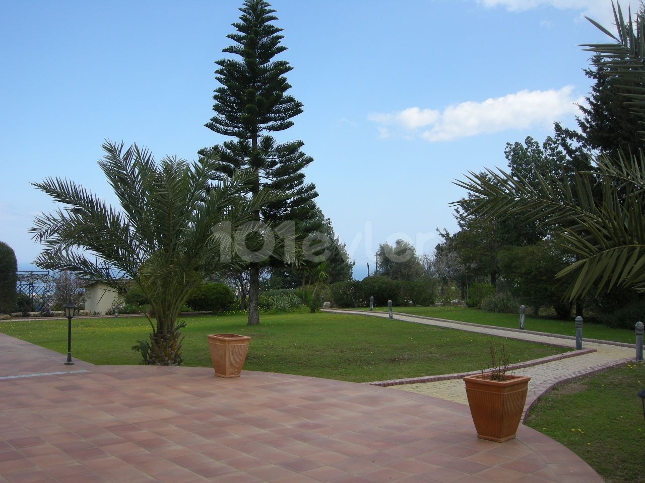 Kyrenia /Catalkoy Bereich in der Grünanlage im Garten einer großen Villa