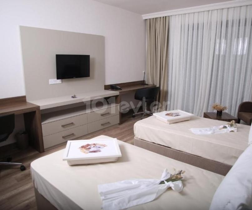 Girne Merkez'de Hotel Konsepti Kiralık Odalar