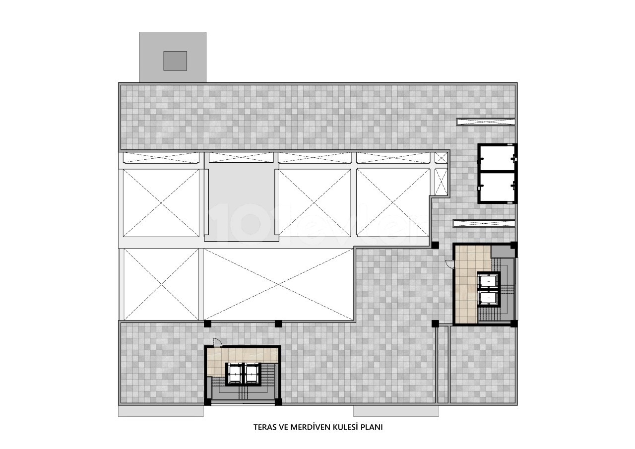 Einkaufszentrum in Kyrenia Zentrum genehmigt Projekt - Visa Land ** 