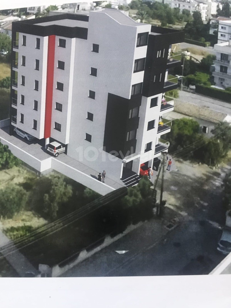 2+1 88m2 and 93m2 flats for sale behind Lefkosa Küçük Kaymaklı Reis market