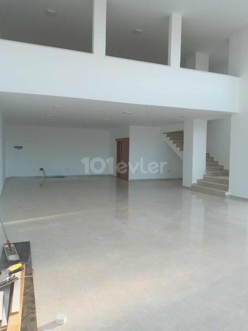 220 square meters, staggered, seaside shop for rent in Lefke Gemikonagi