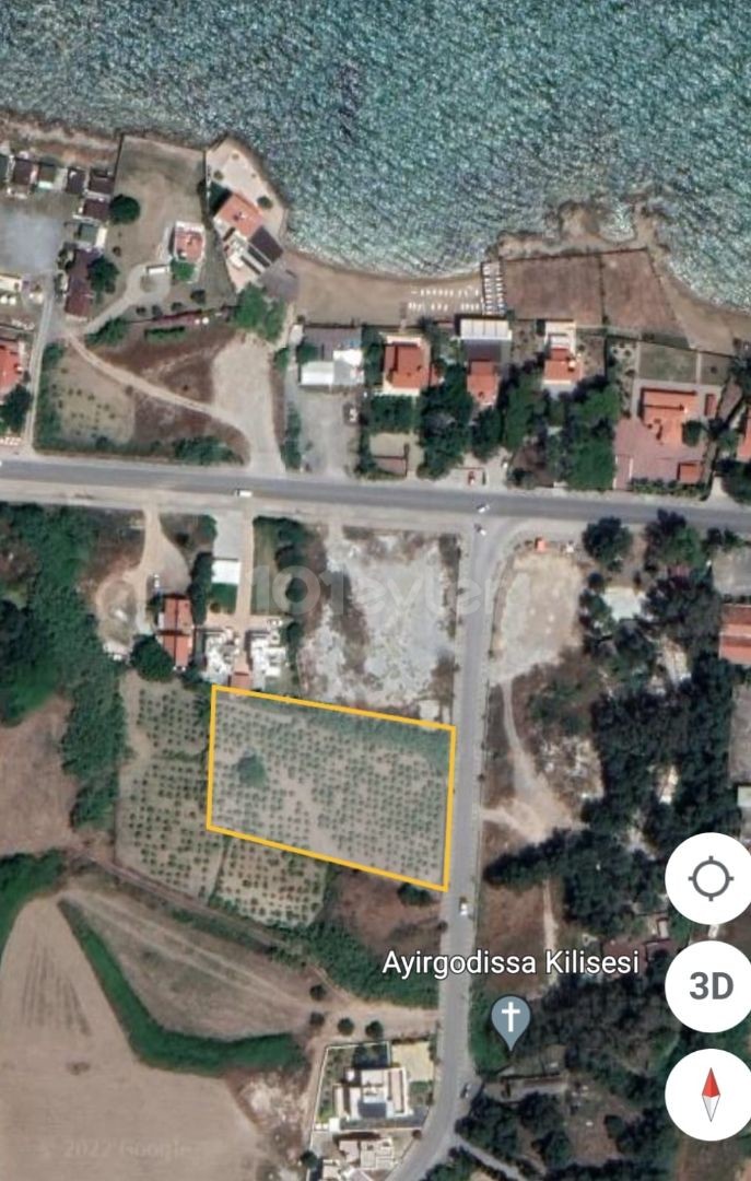 3.456 m2 LAND FOR SALE IN KYRENIA LAPTA