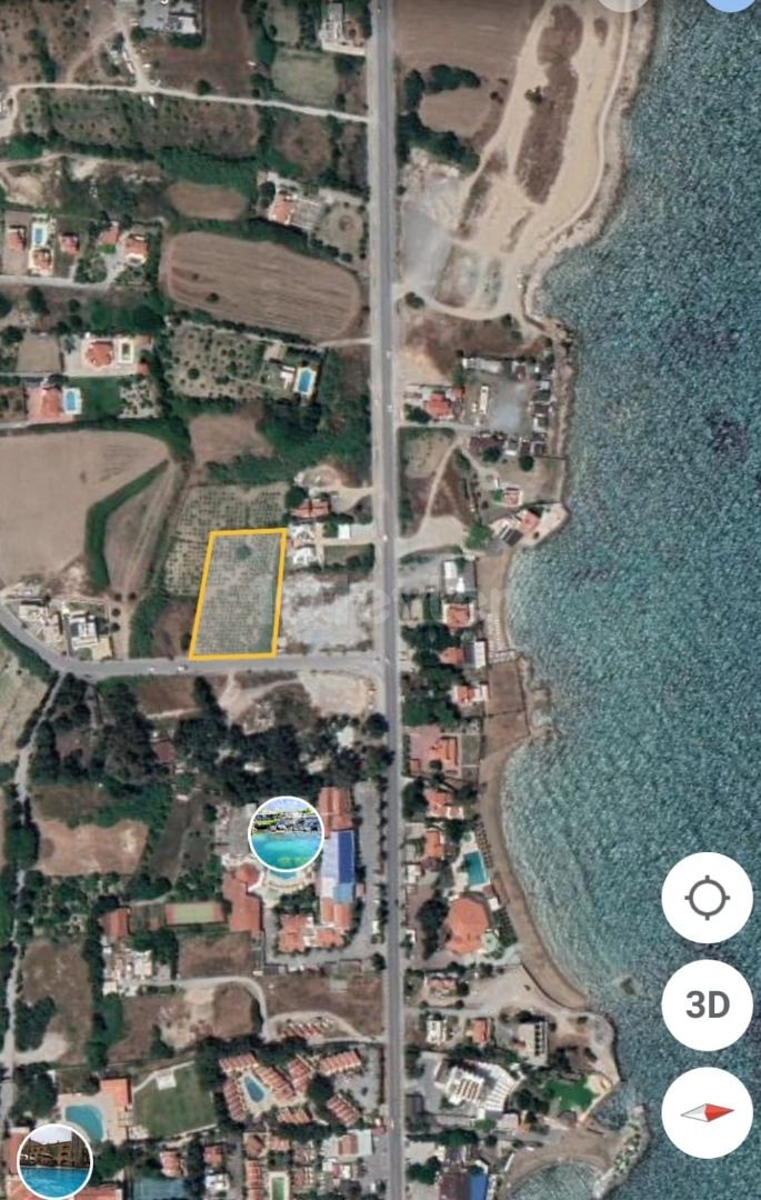 3.456 m2 LAND FOR SALE IN KYRENIA LAPTA