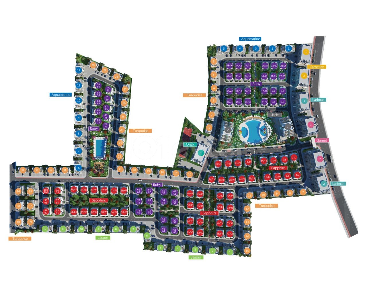 ⭐️10.000 Pfund unter dem Marktpreis - 1+1 Wohnung in der Gegend von Long Beach in der Stadt Skelte - Projekt Royal Sun Elite (von Novinlar) - Lieferung im Mai 2024 #01034