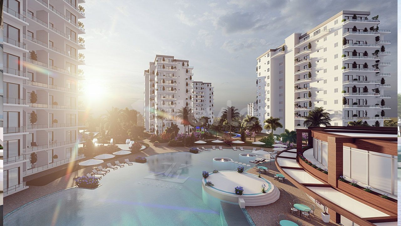 ⭐️ Подешевевшие - Жилой апартамент 2+1 - 6 этаж, 85 квадратных метров, новый и готовый к использованию в проекте "Cesar Blue" от компании "Cesar" - город "Искеле" - район "Буаз" в Северном Кипре.   #01033