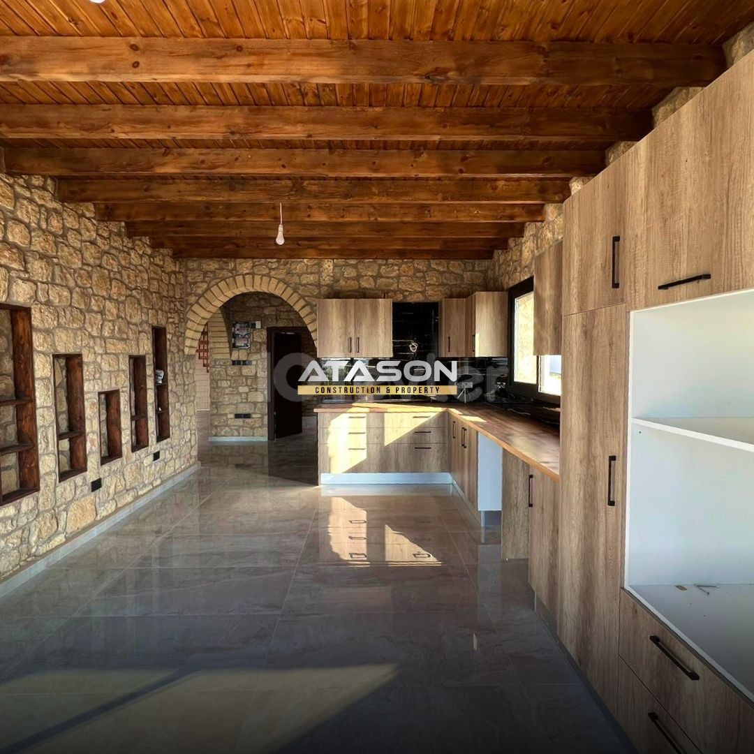 ULTRA LUXURY 4+1 STONE VILLA FOR SALE IN GIRNE KARSIYAKA..!