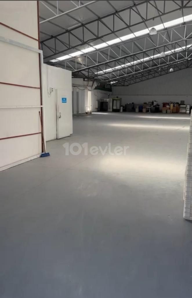 WAREHOUSE FOR RENTAL IN NICOSIA MİNARELİKÖY HASPOLAT AREA