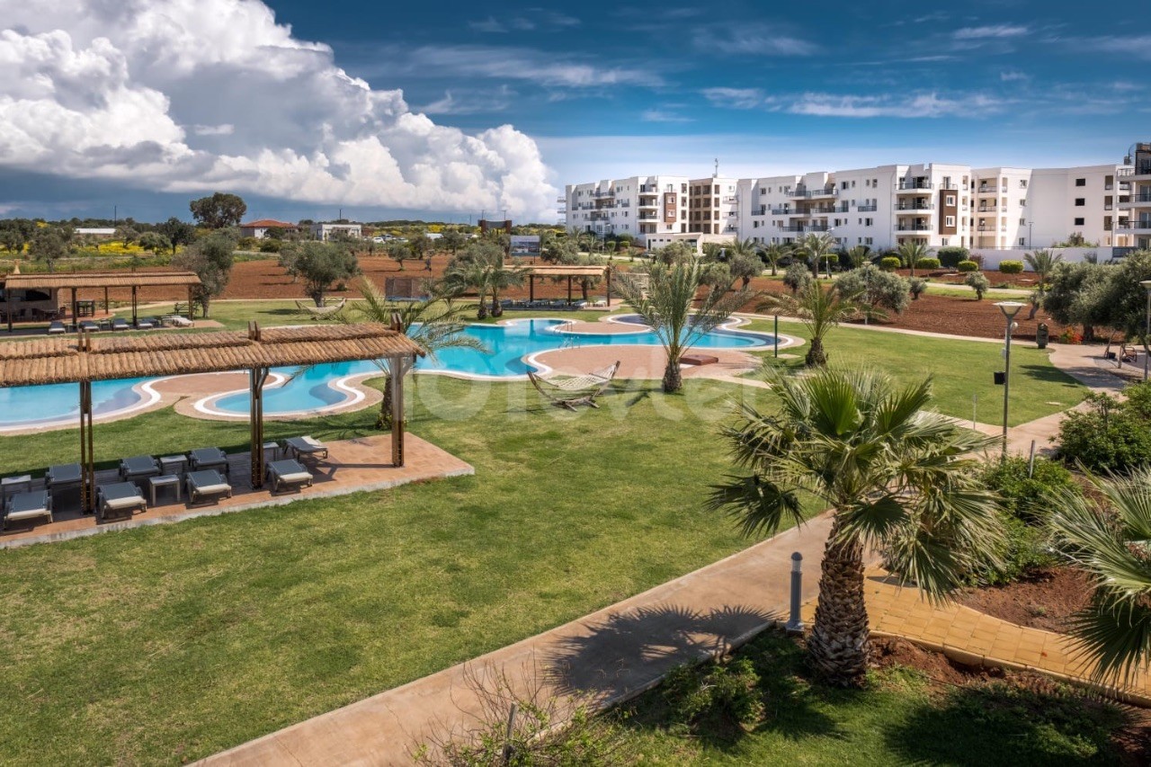  İskele Bafra Thalassa Beach Resort'te Muhteşem 2+1 Penthouse 600 STG