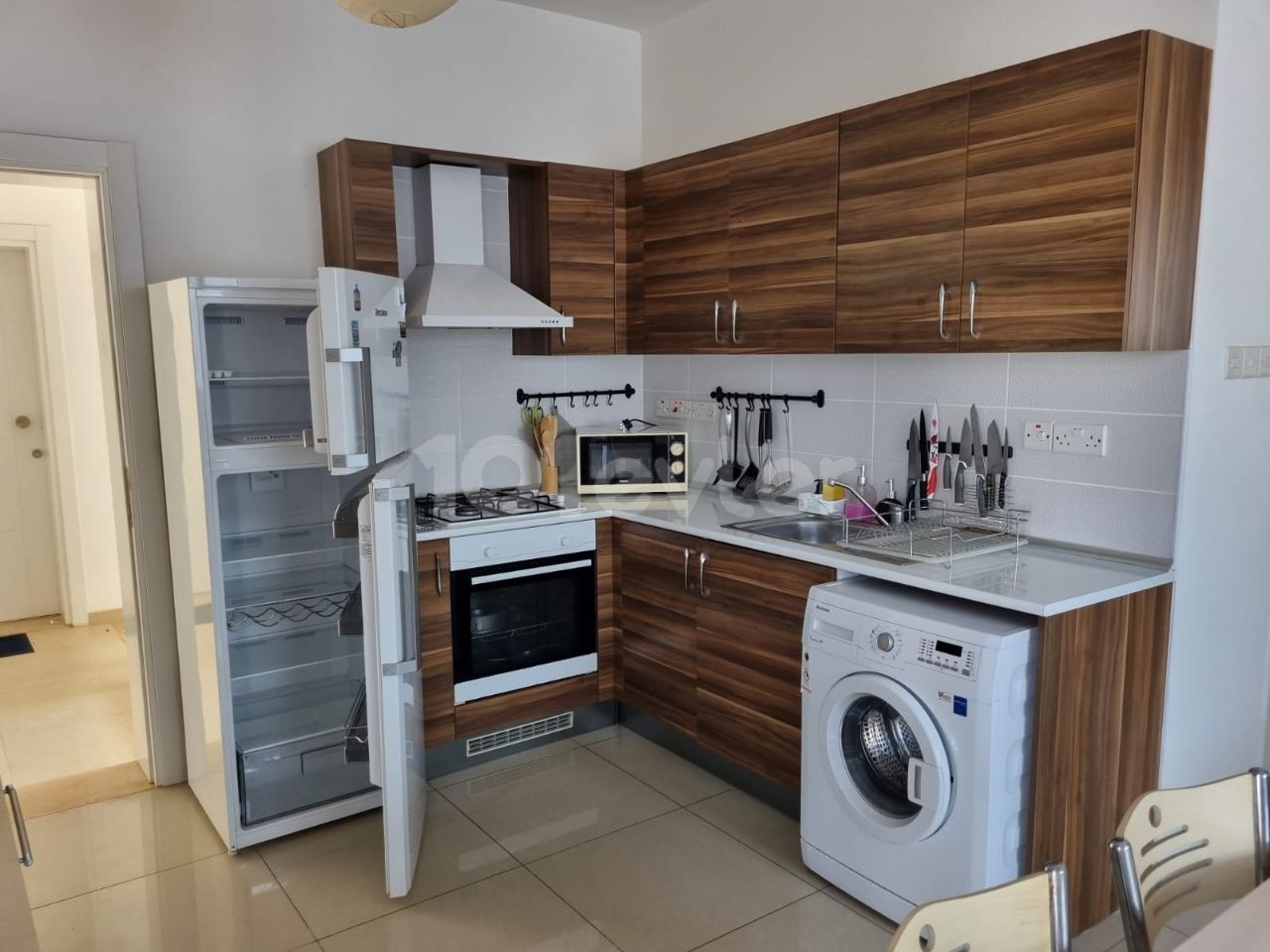 Girne Karaoğlanoğlu, 2+1 furnished flat for rent 550£ / +90 533 864 20 03