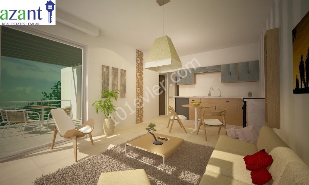 1 BEDROOM BRAND NEW GROUND FLOOR APARTMENT IN ESENTEPE