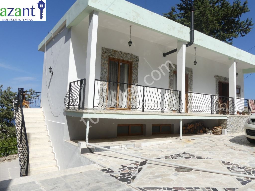 2 FLOOR DETACHED HOUSE IN BAŞPINAR WİTH STUNNİNG VİEWS