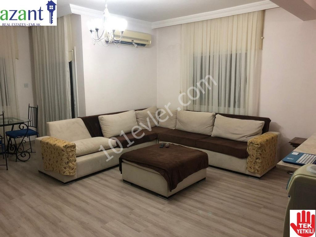 For sale in Alsancak 3 bedroom ground floor apartment with garden