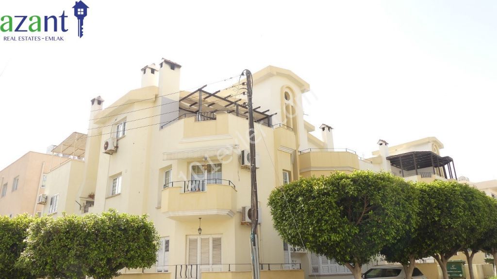 CENTRAL KYRENIA, LARGE, 3 BEDROOM PENTHOUSE, FOR SALE.