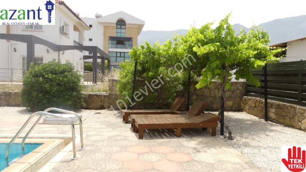 PEACEFUL VILLA WITH SWIMMING POOL IN ALSANCAK