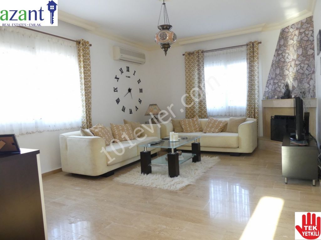 3 BED 3 BATH VILLA WITH POOL IN ALSANCAK