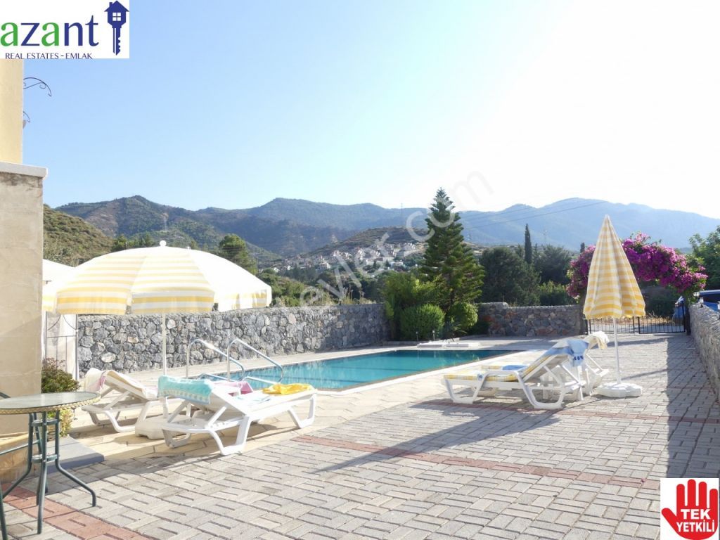 3 BED 3 BATH VILLA WITH POOL IN ALSANCAK