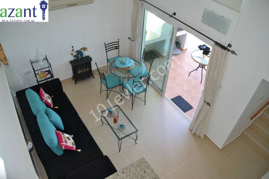 FOR SALE, SELVI VILLAGE, KARSIYAKA, 2 BEDROOM DUPLEX APARTMENT.