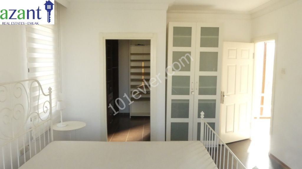 FOR RENT, 3 BEDROOM DETACHED VILLA IN ALSANCAK.