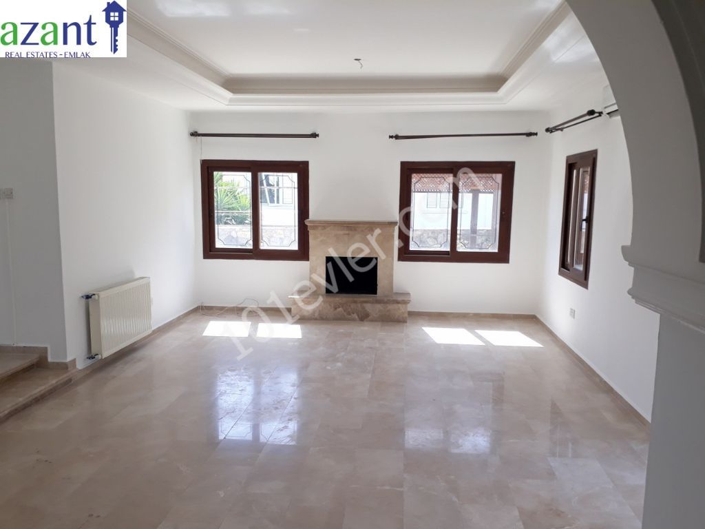 TO RENT, A LARGE 3 BEDROOM VILLA, IN A PRIVATE LOCATION IN KARSIYAKA.