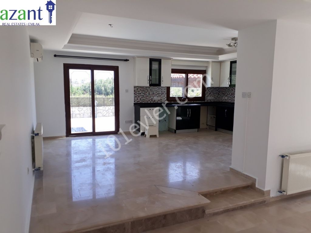 TO RENT, A LARGE 3 BEDROOM VILLA, IN A PRIVATE LOCATION IN KARSIYAKA.