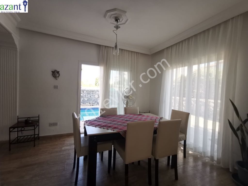 3 BED 2 BATH VILLA WITH POOL IN ALSANCAK