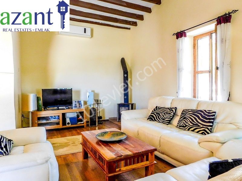 2/3 Bed Traditional Village House in Alsancak with Stunning Views