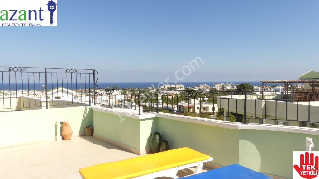 STUNNING 3 PENTHOUSE WITH MOUNTAIN AND SEA VIEW IN ALSANCAK