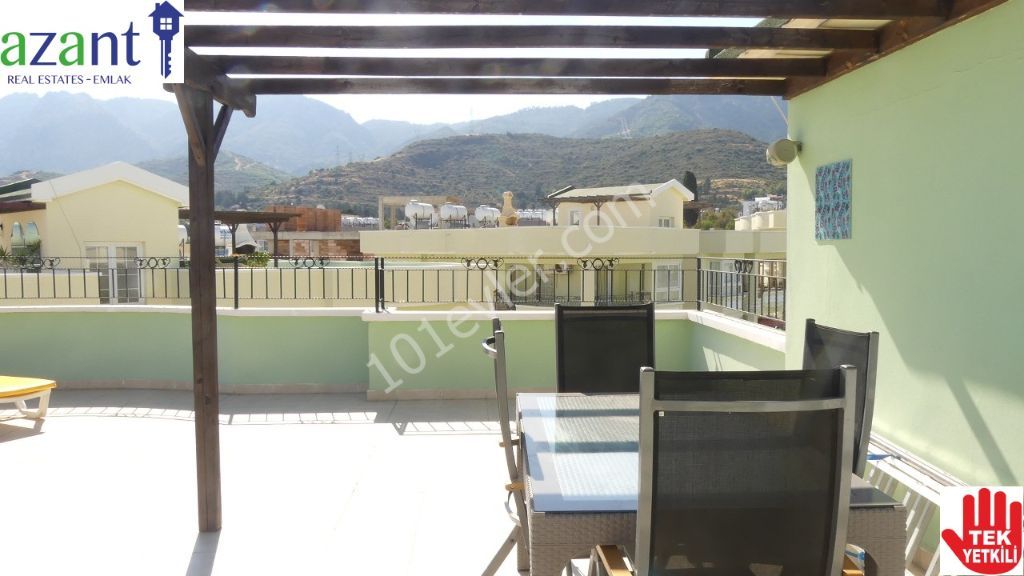 STUNNING 3 PENTHOUSE WITH MOUNTAIN AND SEA VIEW IN ALSANCAK