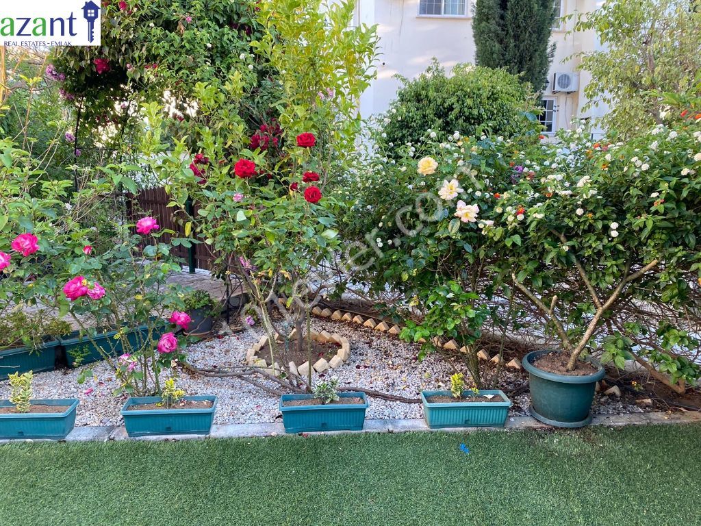 3 BEDROOMED APARTMENT FLAT WITH STUNNING GARDEN IN KARAOGLANOGLU