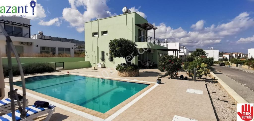 TO RENT, 3 BEDROOM  VILLA WITH A POOL IN BAHCELI