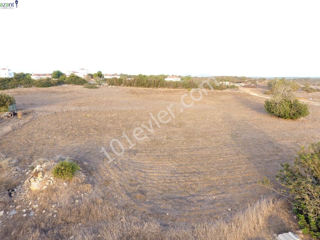 6.5 DONUM LAND WITH HOUSE IN AKDENIZ VILLAGE 