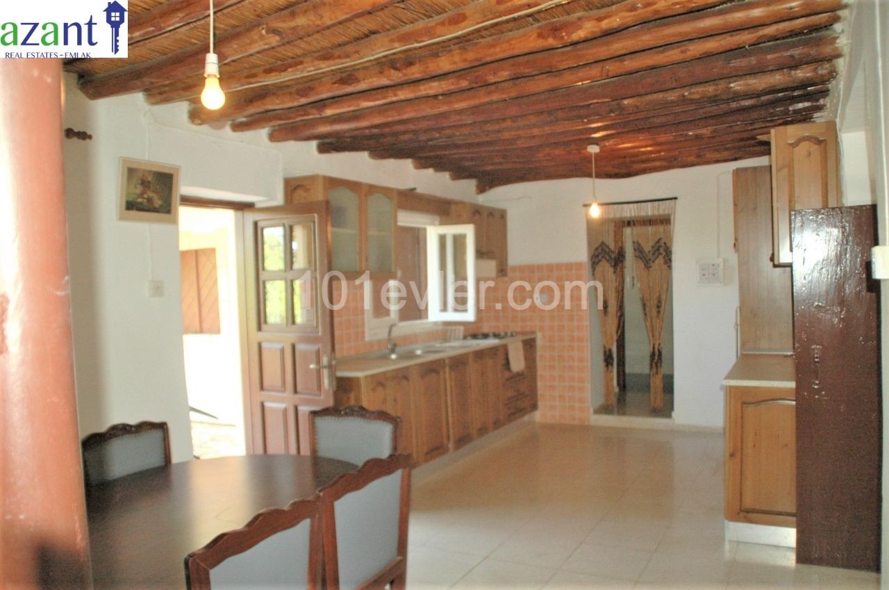 2 BEDROOM VILLAGE HOUSE WITH GARDEN IN KARAAGAC