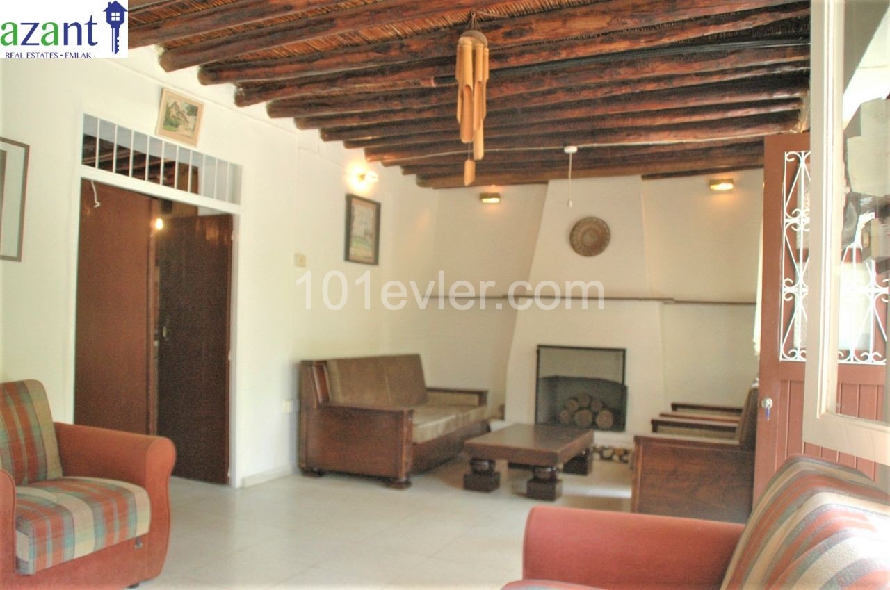 2 BEDROOM VILLAGE HOUSE WITH GARDEN IN KARAAGAC