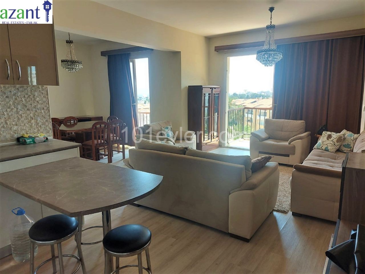 MODERNE 3-ZIMMER-WOHNUNG IN KYRENIA ** 