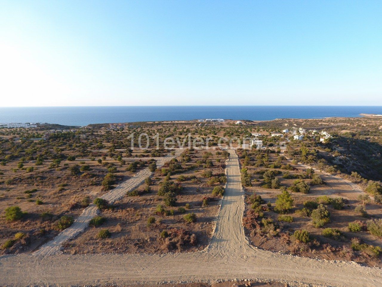 LAND WITH UNINTERRUPTED SEA VIEW