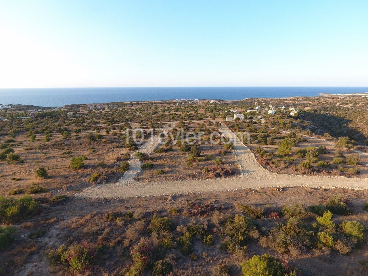 LAND WITH UNINTERRUPTED SEA VIEW