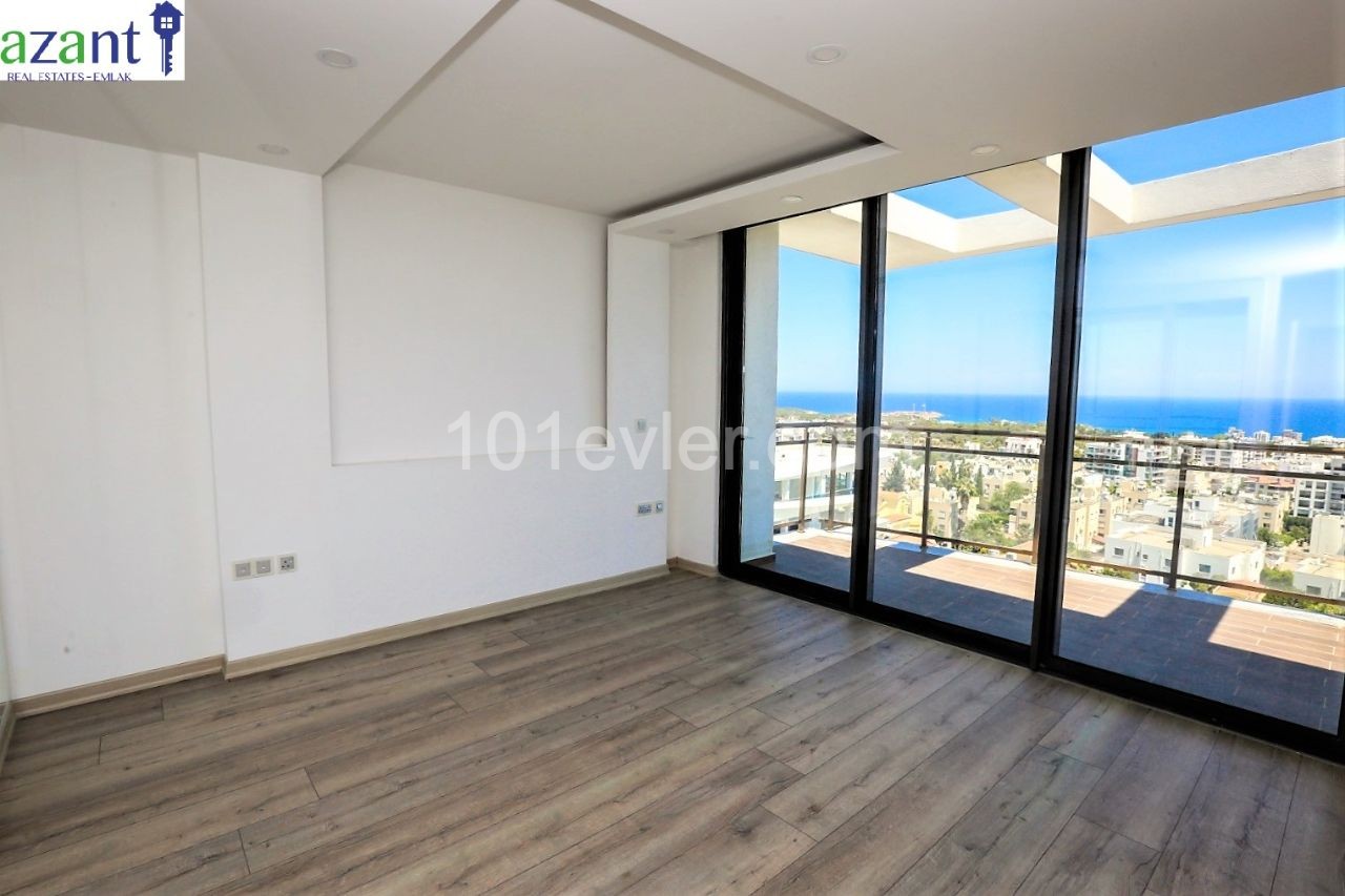 LUXUS-PENTHOUSE IM HÖCHSTEN GEBÄUDE MIT BLICK AUF KYRENIA ** 