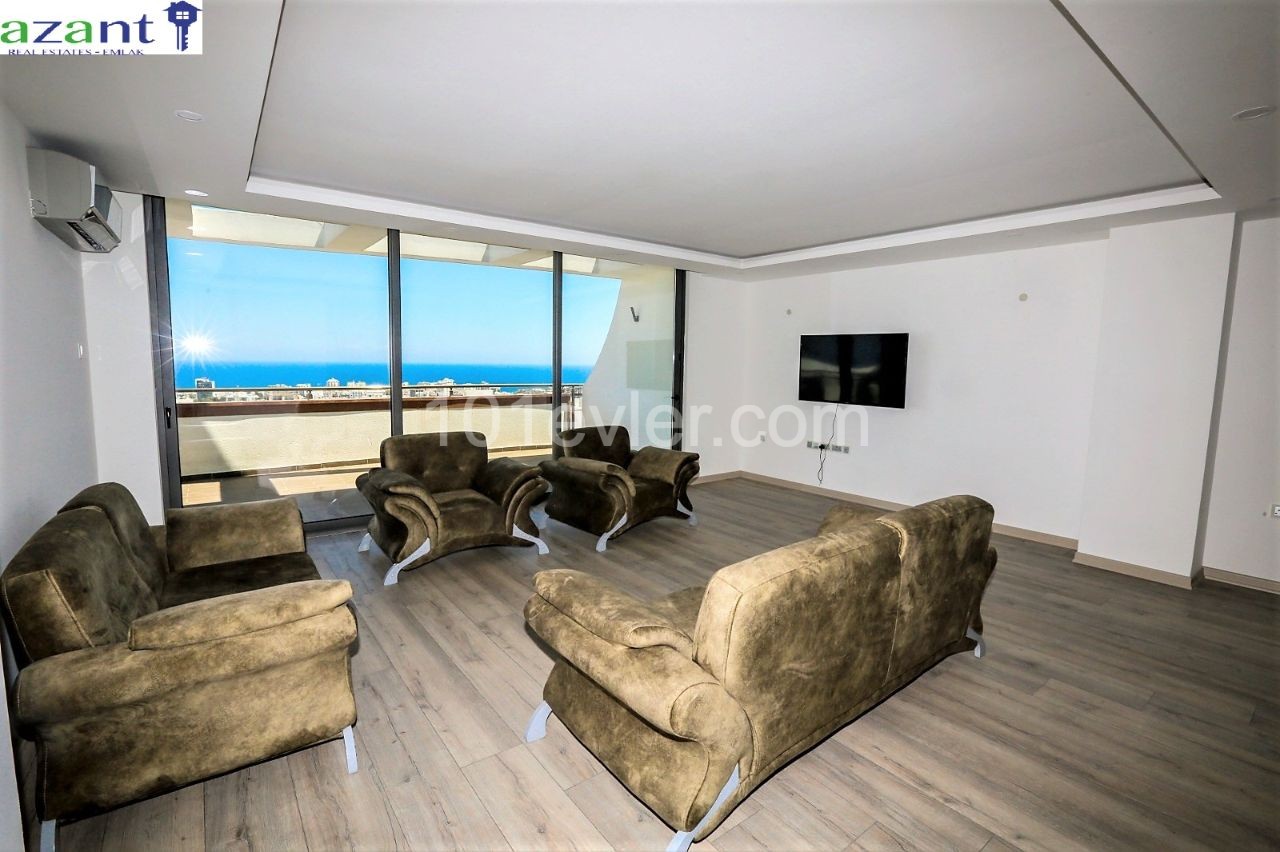 LUXURY PENTHOUSE IN THE HIGHEST BUILDING OVERLOOKING KYRENIA