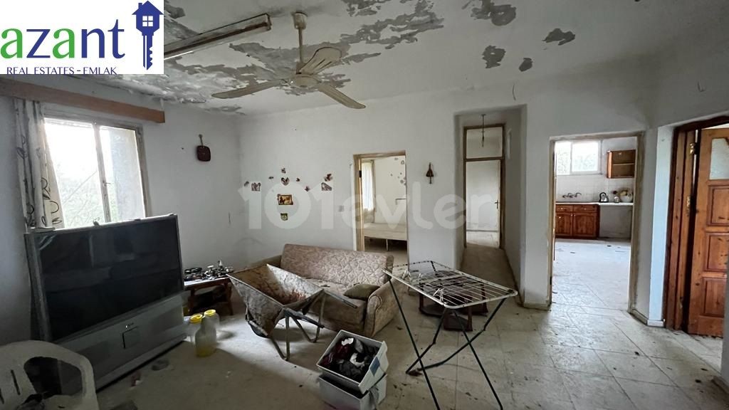 TURKISH TITLE LAND WITH BUNGALOW AND SECOND HOUSE - RENOVATION PROJECT