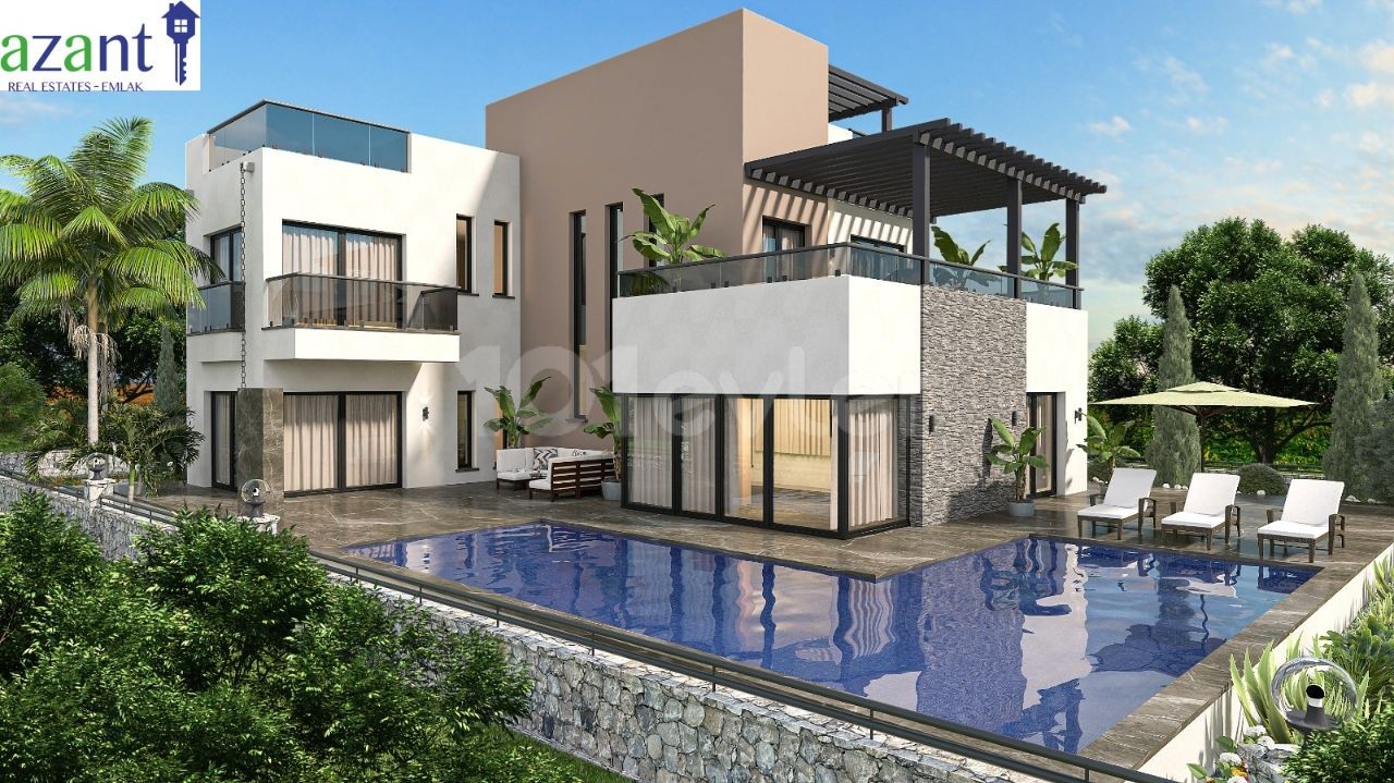 Villa Zu Verkaufen-Alsancak, Kyrenia, Nordzypern ** 