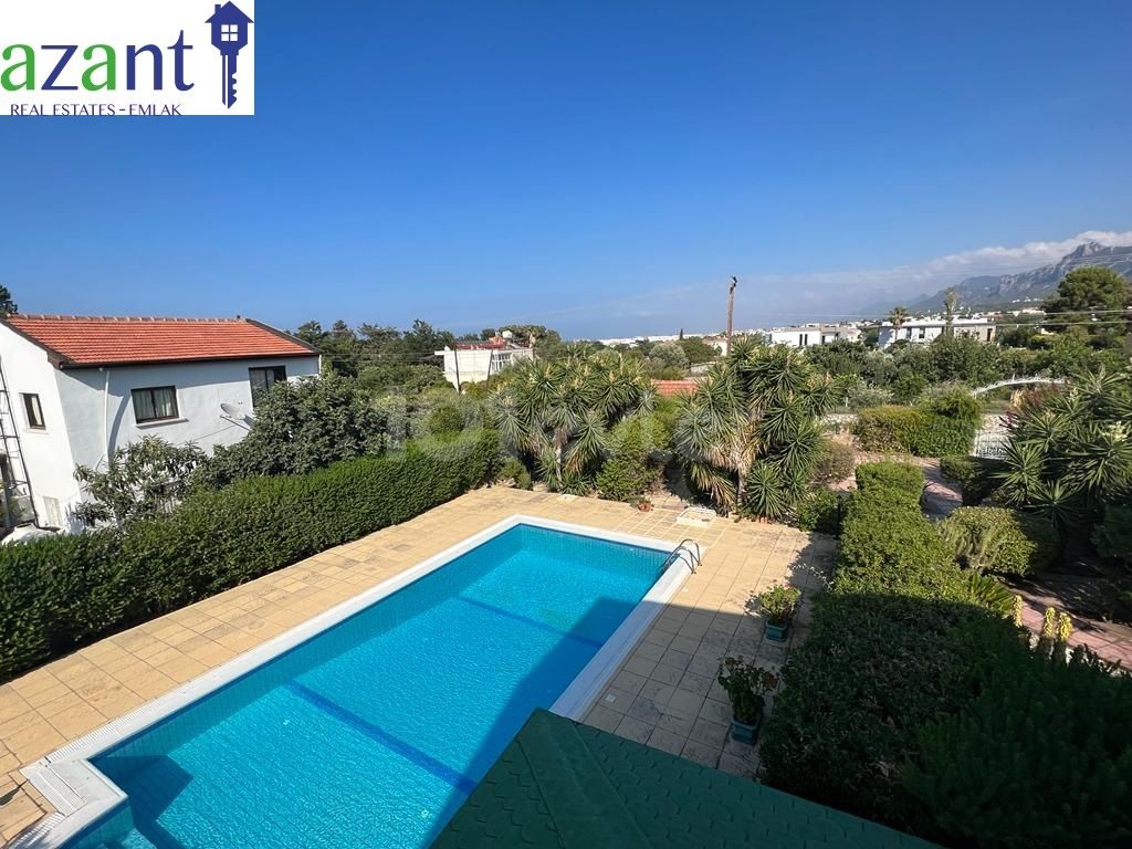 3+1 VİLLA  WITH POOL IN YEŞİLTEPE