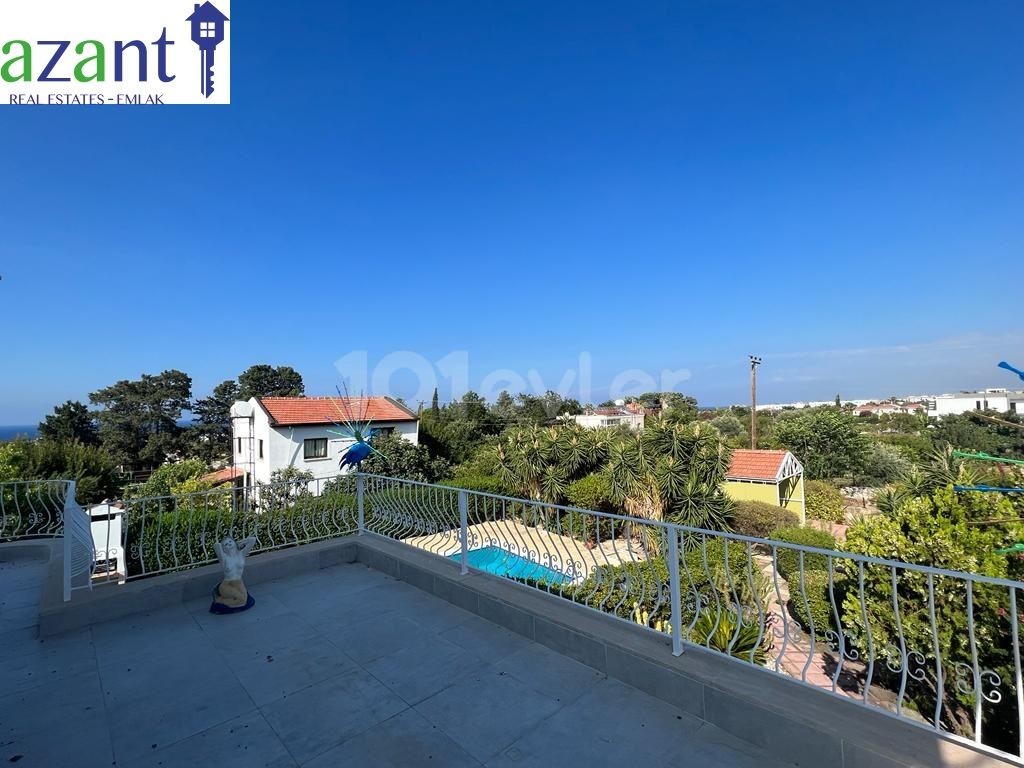 3+1 VİLLA  WITH POOL IN YEŞİLTEPE