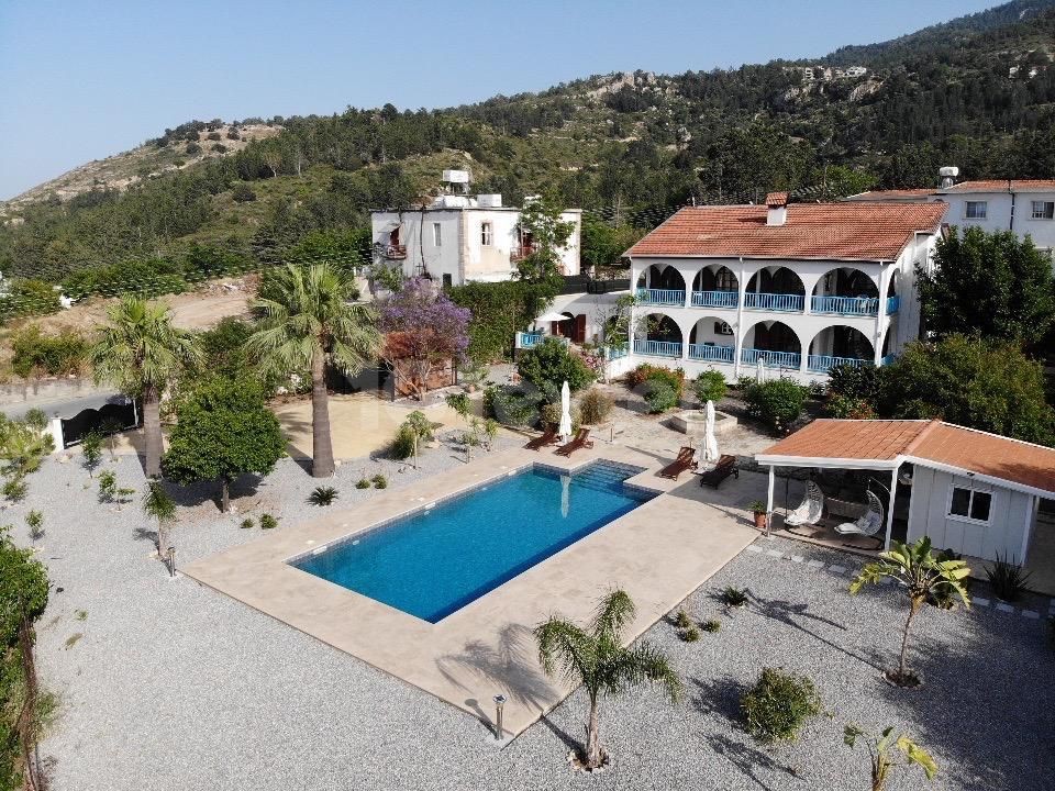 Villa With Spectacular  Sea and Mountain Views  in Lapta