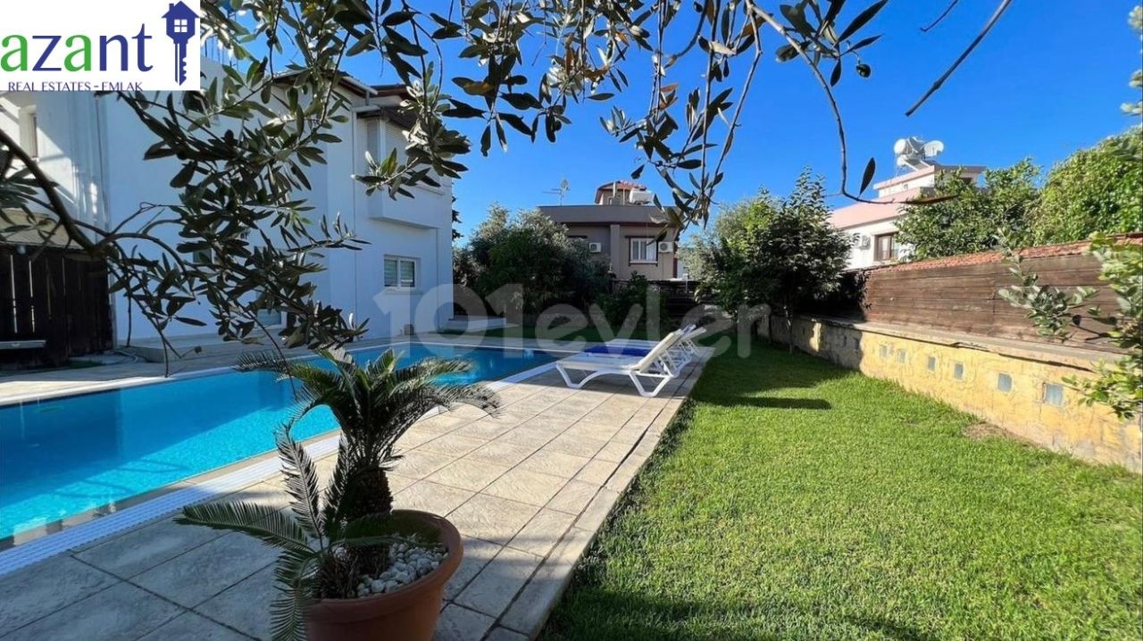 3 BEDROOM VİLLA WITH  SWIMMING POOL IN EDREMİT.