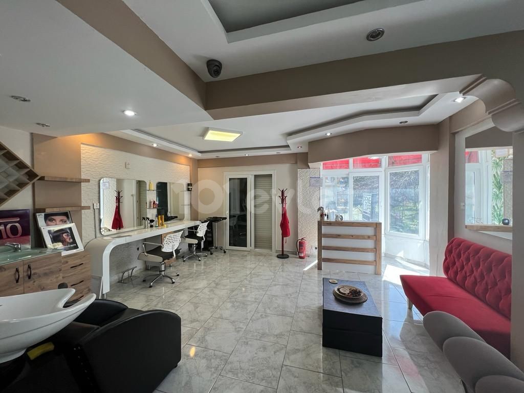 FULLY FURNISHED BEAUTY CENTER FOR RENT IN KYRENIA