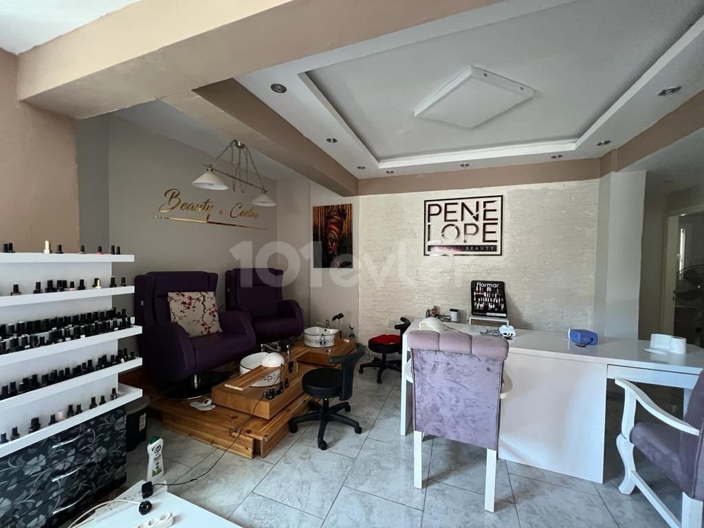 FULLY FURNISHED BEAUTY CENTER FOR RENT IN KYRENIA