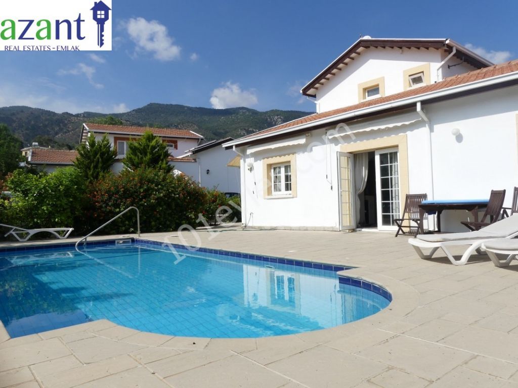 4 BEDROOM VILLA IN ALSANCAK WITH POOL