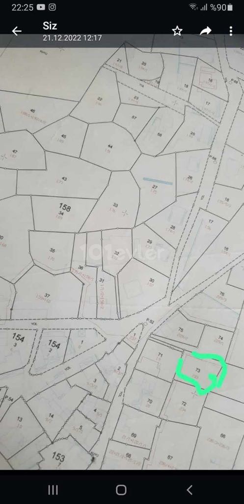 Land for sale in İskele Boğaziçi