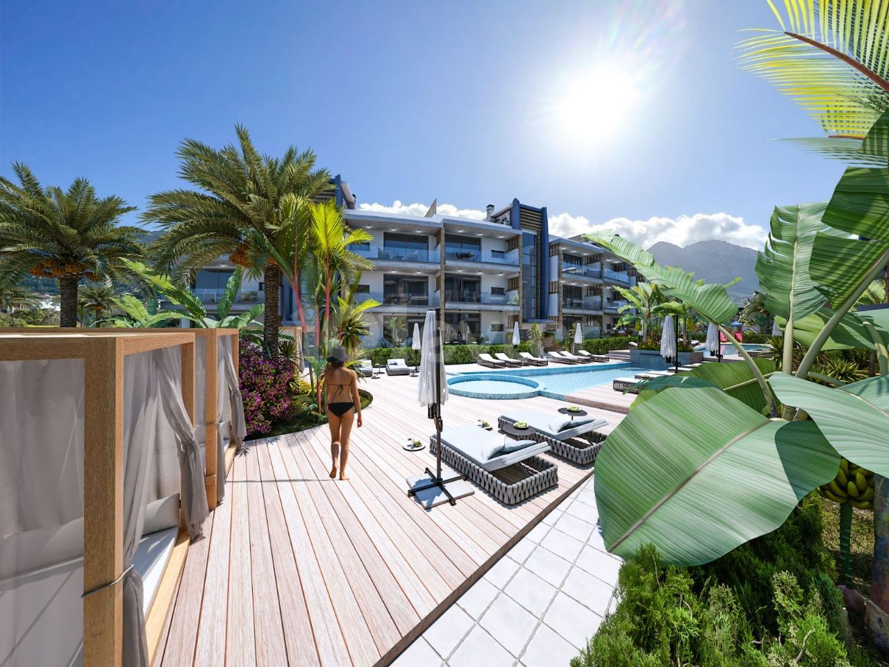 2+1 FLATS FOR SALE FROM 2+1 PROJECT IN KYRENIA LAPTADA