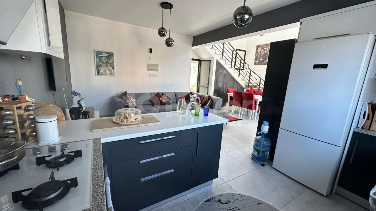 Kyrenia Alsancak 4+1 Semi-Detached Villa for Sale